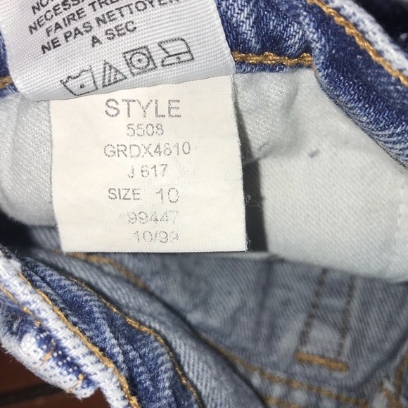 Tommy Hilfiger old fashion destroyed jean shorts - Picture 4 of 7